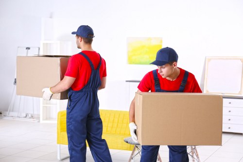 Man and van service helping with a residential move in Hackney