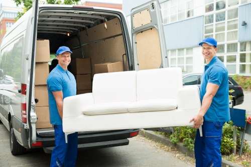 Office moving team planning a relocation in Hackney