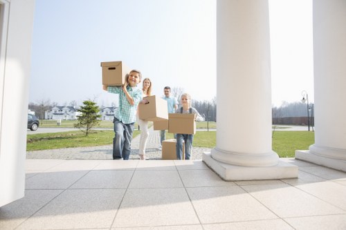 Local moving team helping with flat removals in Hackney