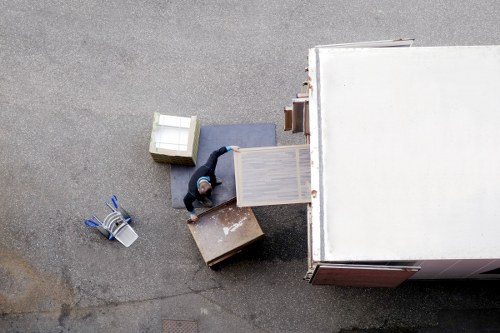 Cubic-yard quote estimate for a Hackney flat clearance