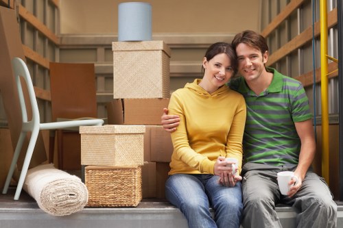 Local movers assisting with a flat or house relocation in Hackney